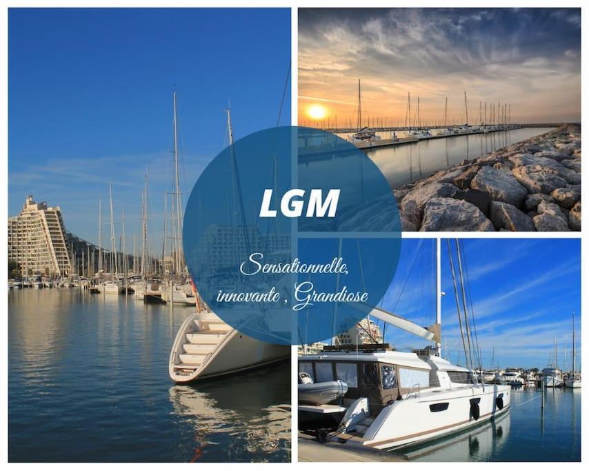 Le Jamaique * Clim * Terrasse * Plage A 10 Min ラ・グランド・モット エクステリア 写真